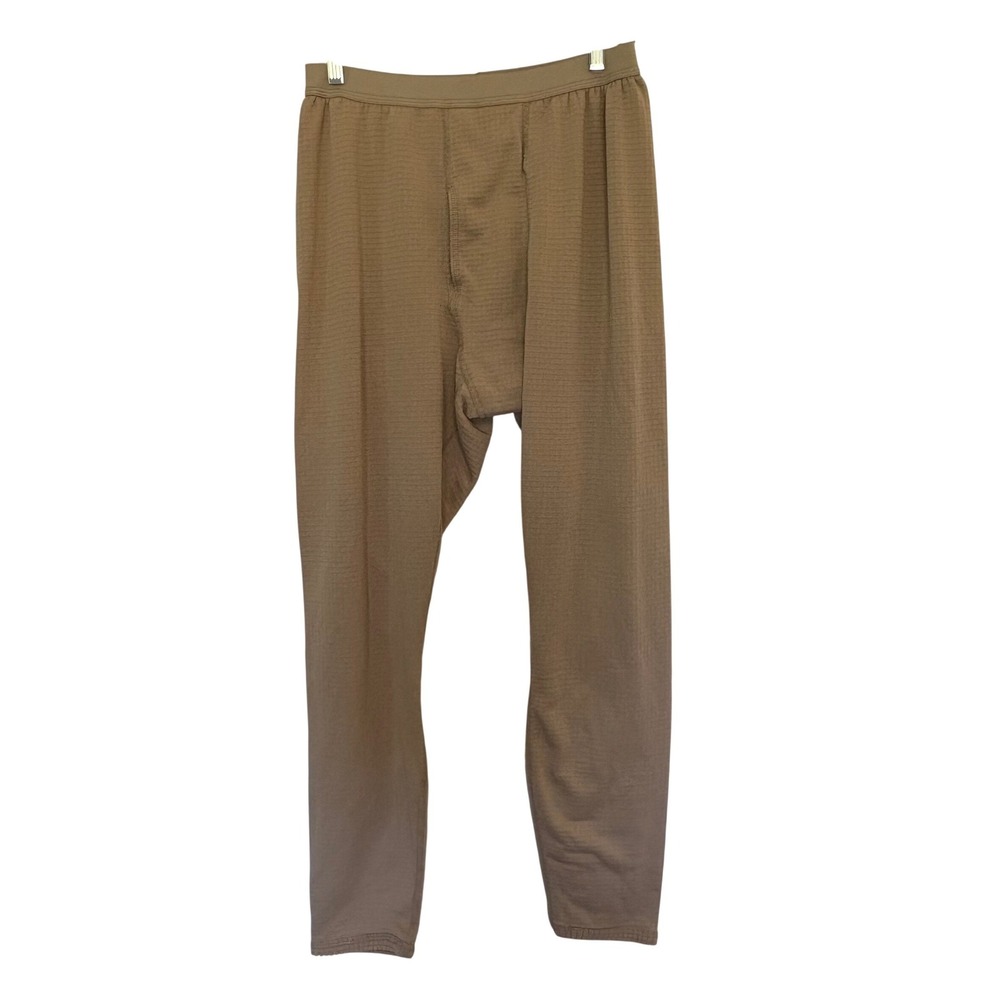 Polartec Grid Fleece Waffle Pants Khaki Techwear Gorpcore Cargos Medium Reg